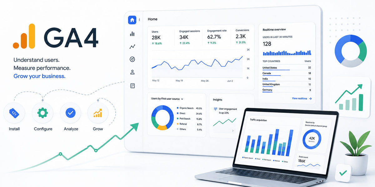 Google Analytics 4: як встановити, налаштувати та використовувати GA4 для зростання бізнесу