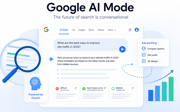 Google AI Mode: як працює новий пошук Google і що робити сайту
