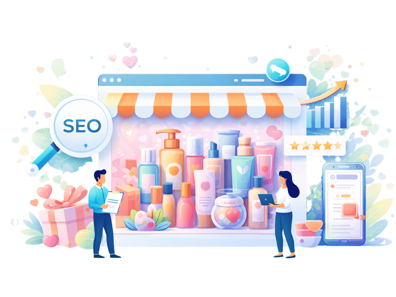 SEO просування магазину косметики